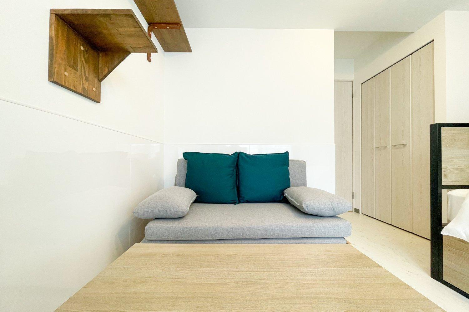 Ferienwohnung Blue Shimanouchi Ōsaka Zimmer foto