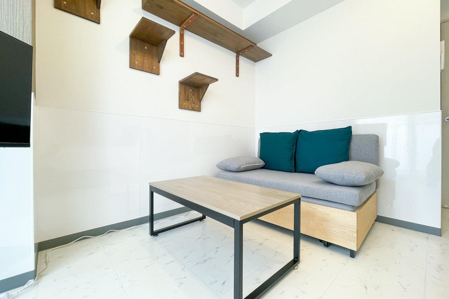 Ferienwohnung Blue Shimanouchi Ōsaka Zimmer foto