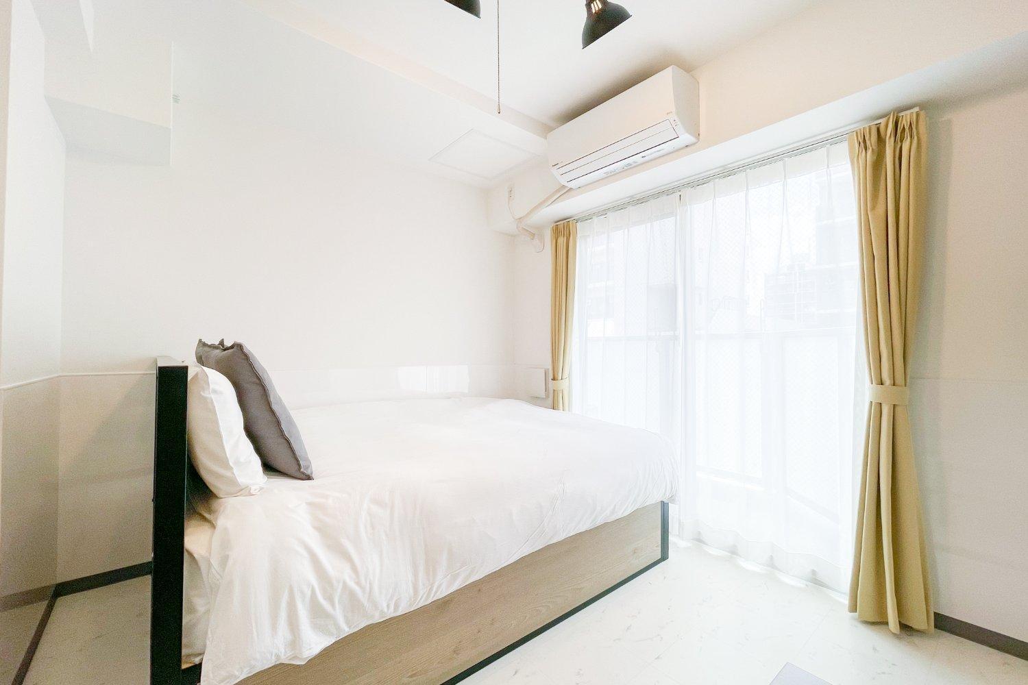 Ferienwohnung Blue Shimanouchi Ōsaka Zimmer foto