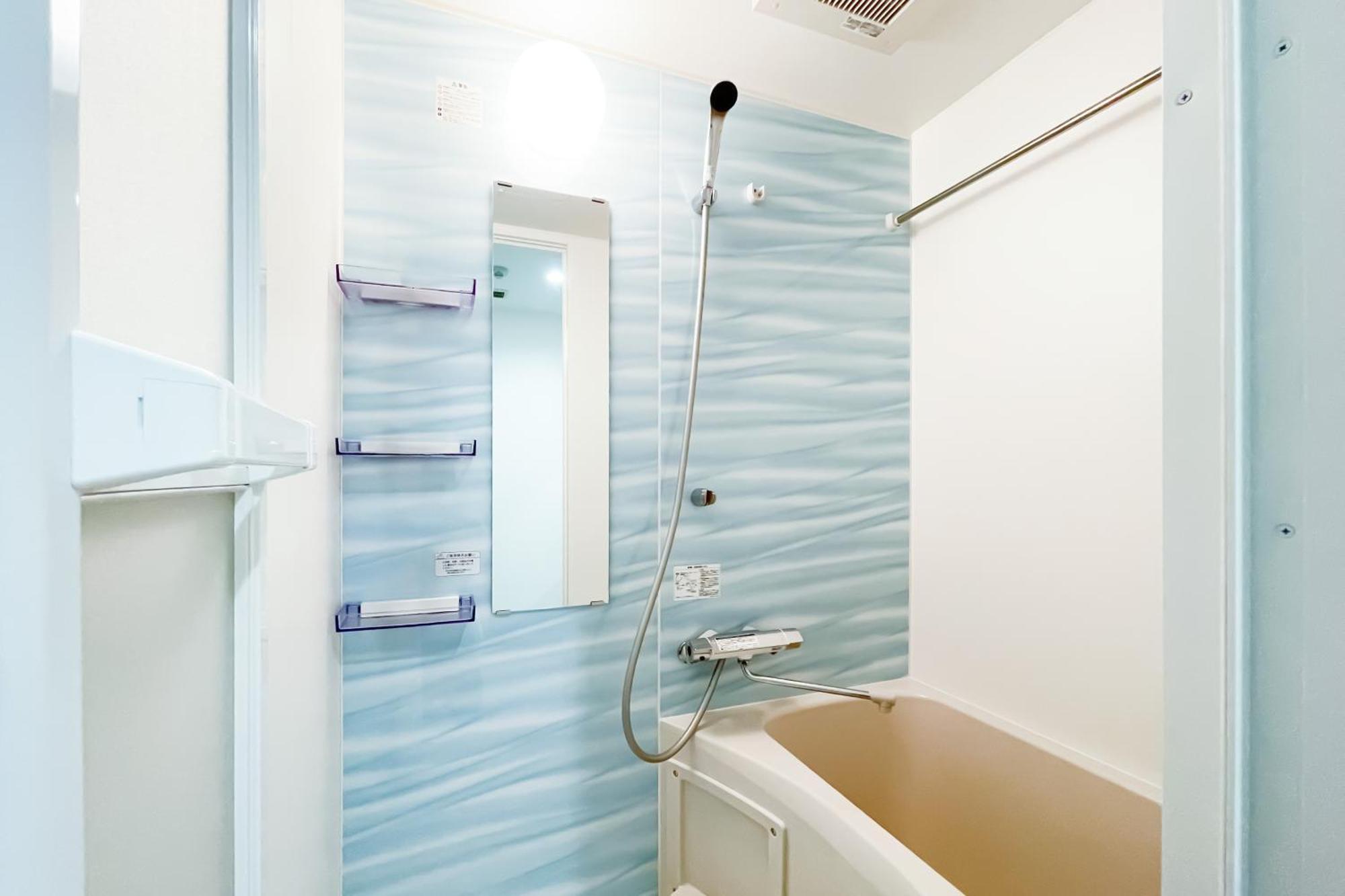Ferienwohnung Blue Shimanouchi Ōsaka Exterior foto